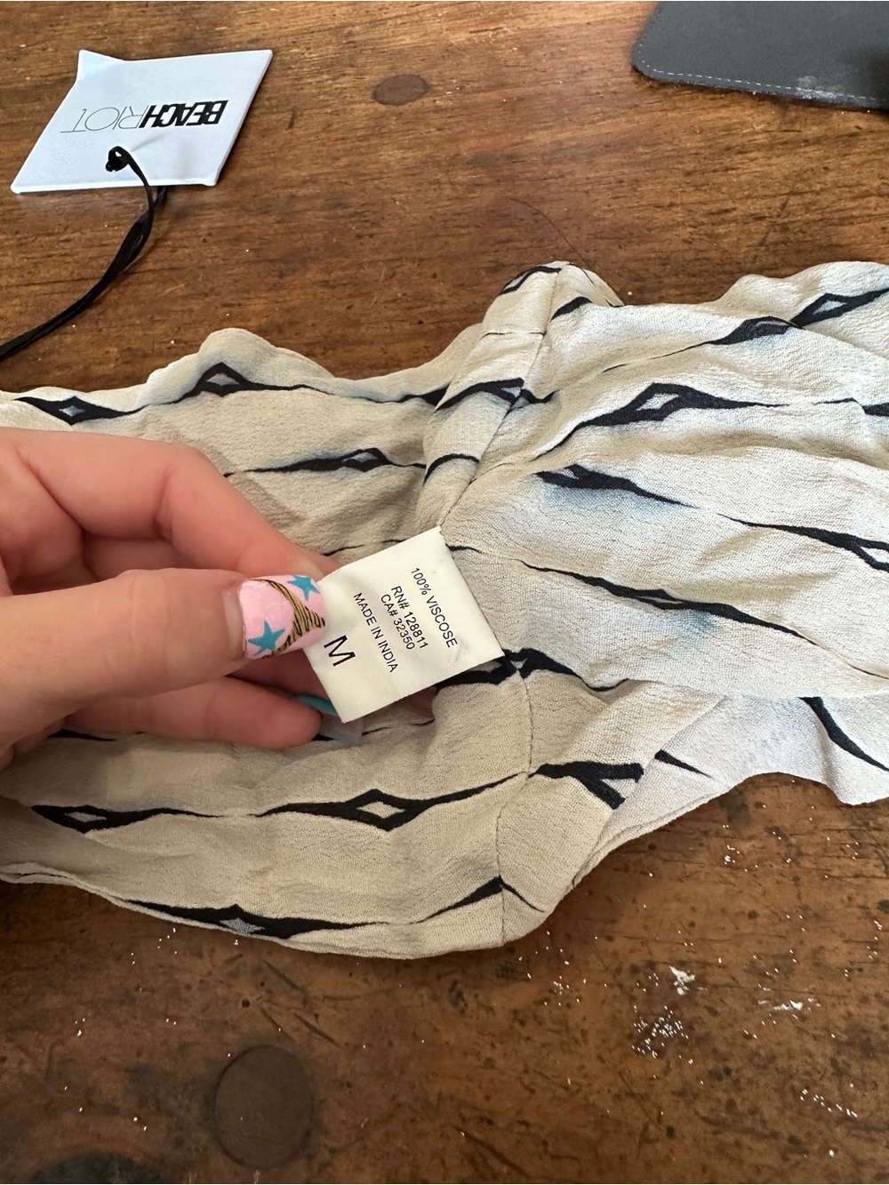 NWT Beach Riot Bandeau top - Picture 2 of 5